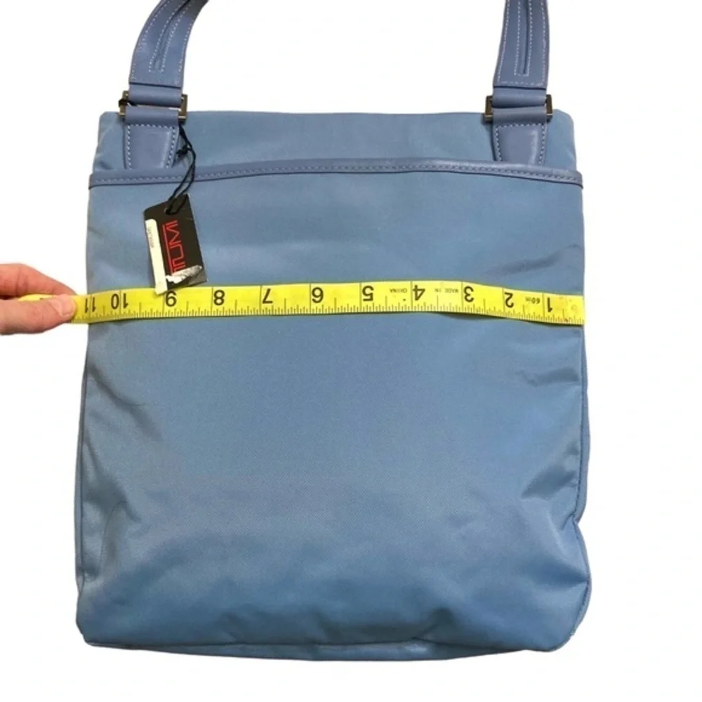 Tumi blue messenger bag nwt unisex